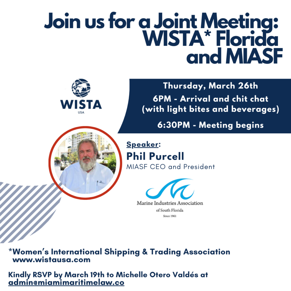 WISTA FL Chapter Meeting x MIASF